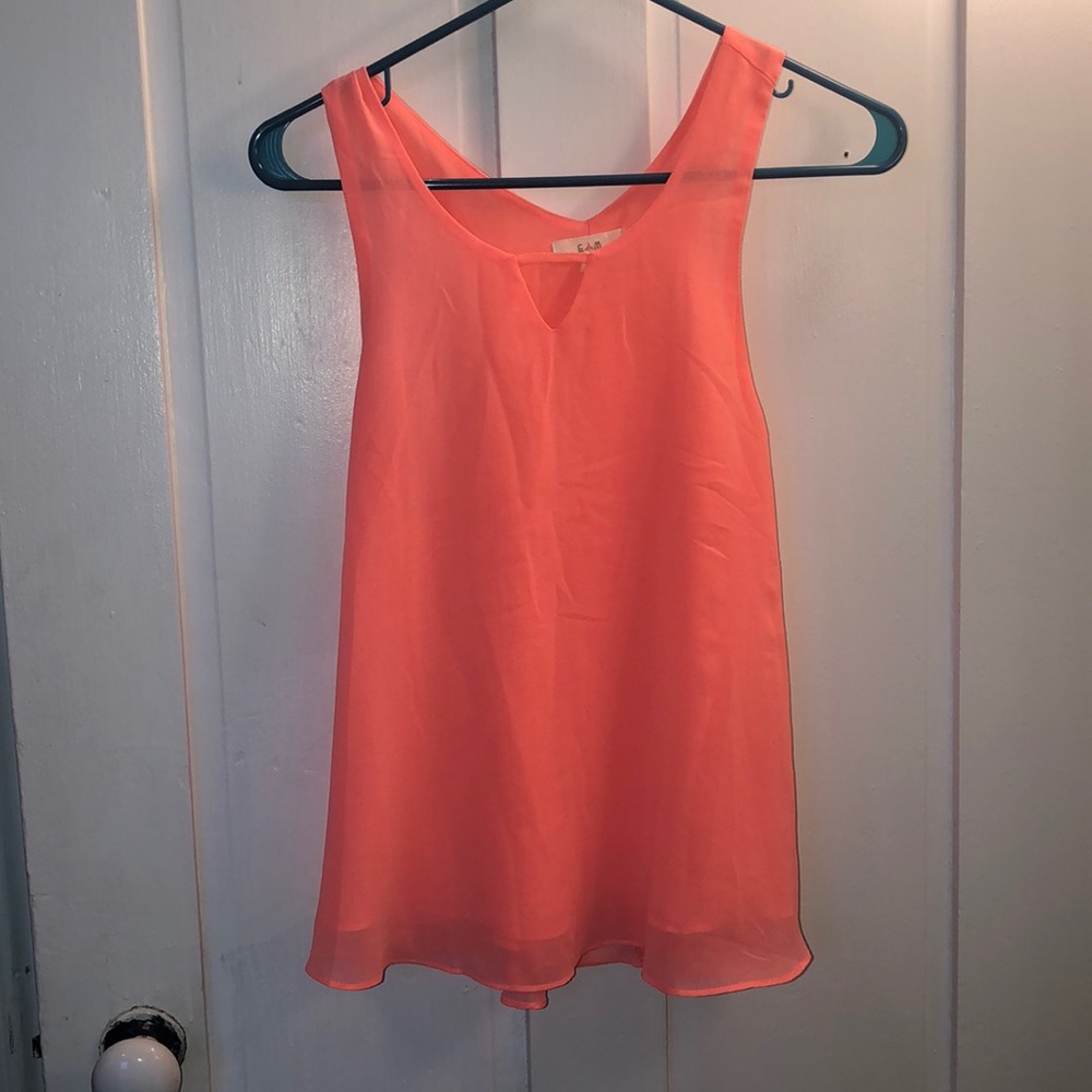 Neon Coral Tank